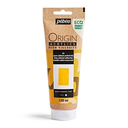 Origin Pebeo ecological dark cadmium yellow acrylic 04 120ml
