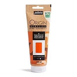 Cadmium orange acrylic imitation 05 ecological Origin Pebeo 120ml