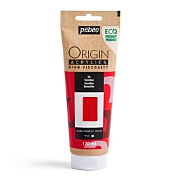 Origin Pebeo organic vermilion acrylic 06 120ml