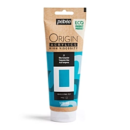 Turquoise blue acrylic 21 ecological Origin Pebeo 120ml