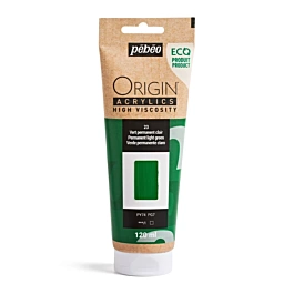 Origin Pebeo 23 organic clear permanent green acrylic 120ml