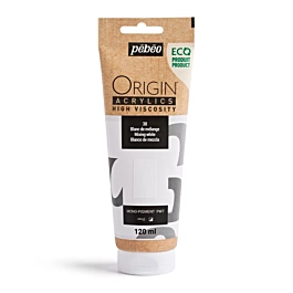 White acrylic mix 38 ecological Origin Pebeo 120ml