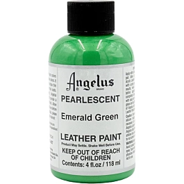 Angelus Leather Paint Pearlescent 457 Emerald Green 118ml