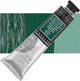 Extra-fine acrylic tube 835 Legitimate dark cobalt green S6 Sennelier 60ml