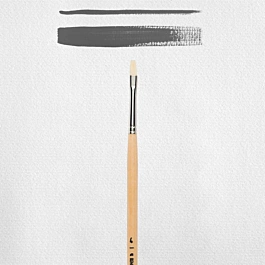 Pincel Cerda Plano Mango Largo Serie 200 Rembrandt Nº4