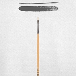 Rembrandt Haselnusspinsel mit langem Stiel Serie 208 Nº2
