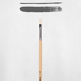 Rembrandt Haselnusspinsel mit langem Stiel Serie 208 Nº6