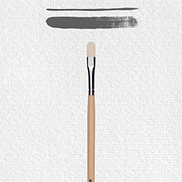 Rembrandt Haselnusspinsel mit langem Stiel Serie 208 Nº8