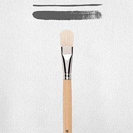 Rembrandt Haselnusspinsel mit langem Stiel Serie 208 Nº16