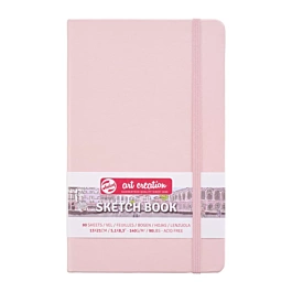 Cuaderno Sketch Book Rosa Pastel ArtCreation 140g/m² 13x21cm