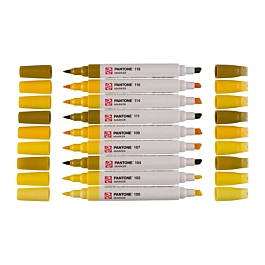 SUPER OFFRE **60 %** Lot de 9 feutres Yellow Talens Pantone
