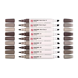 SUPER OFFRE **60 %** Lot de 9 feutres Warm Gray Talens Pantone
