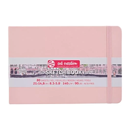 Cuaderno Sketch Book Rosa Pastel ArtCreation 140g/m² 21x14,8cm