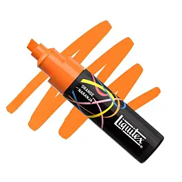 Liquitex 018 Orange Acrylic Marker, 8mm
