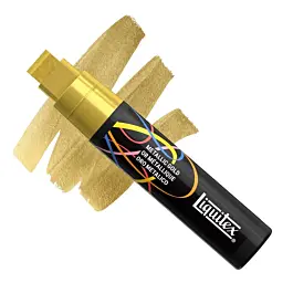 Liquitex 058 Metallic Gold Acrylic Marker, 15mm