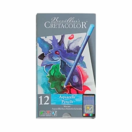 Watercolor pencils for artists Marino 12 colors