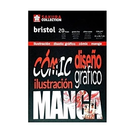 Sakura Papierblok Bristol 20H A4 250g/m²
