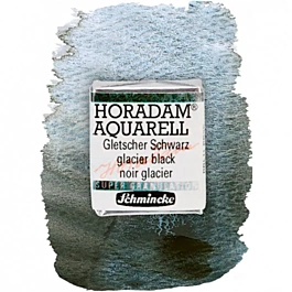 Horadam acquerello godet medio super granuloso Glacier Black 965 S.3 Schmincke