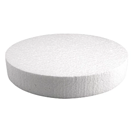 Base disco porexpan 25x5cm