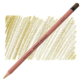Lápis 07 dourado Metálico Derwent