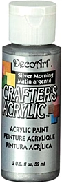 Acrílico Crafter's Acrylic Silver Morning DecoArt 59ml