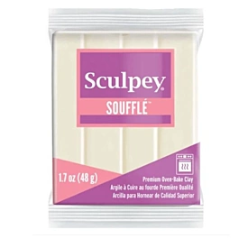 Sculpey Argile à modeler Soufflé Ivoire 48g
