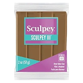 Argile à cuire noisette Sculpey III 57g