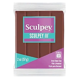 Argile à cuire au chocolat Sculpey III 57g