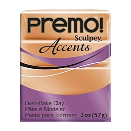 Argila para bolos Acentos Cobre Sculpey Premo Argila para bolos 57g