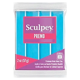 Argile à cuire turquoise Sculpey Premo 57g