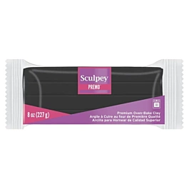 Bakklei Zwart Sculpey Premo 227g