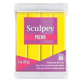 Argile à Cuire Jaune Zinc Sculpey Premo 57g