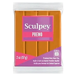 Argile à cuire orange brûlé Sculpey Premo 57g