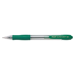 Bolígrafo Super Grip M Verde Pilot