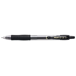 Pilot G2 Gel-Tintenroller Schwarz  0,7mm