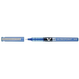 Pilot Hi-Tecpoint V-5 Blue Fine-Tip Roller Pen, 0.5 mm