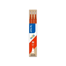 Pilot FriXion Ball Set 3 Gel-Tintenroller Nachfüllung Rot 0,7mm