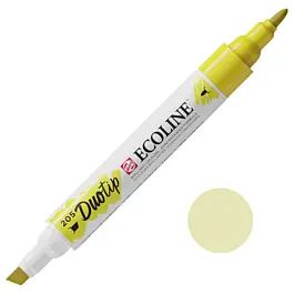 Pennarello Duotip Ecoline Giallo limone 205
