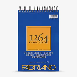 Bloc 1264 Esbozo Espiral Fabriano A5 90g/m²