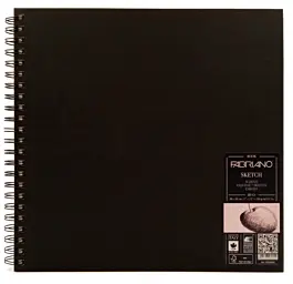 Schetsboek Fabriano 30x30cm 110g/m² vierkant schetsboek