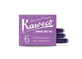 Conjunto de 6 tinteiros roxos Kaweco