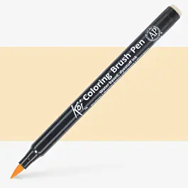 Rotulador Koi Colouring Brush Pen Amarillo Napoles Sakura