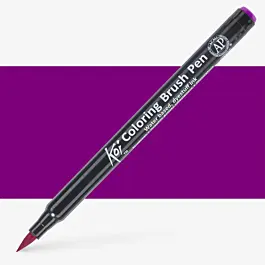 Rotulador Koi Colouring Brush Pen Burdeos Sakura
