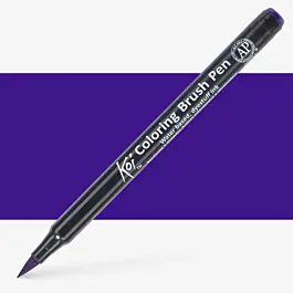 Rotulador Koi Colouring Brush Pen Violeta Sakura