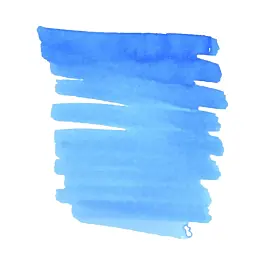Pilot Iroshizuku Glas-Tintenfass, blau „Ama-Iro“, 50 ml
