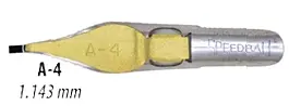 Plumilla plana A4 Speedball