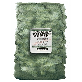 Horadam godet medio acquerello super granuloso Verde Urban 936 S.3 Schmincke