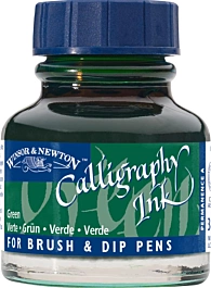 Kalligrafie-inkt 289 Groen Winsor en Newton 30ml