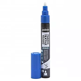 Dark Blue - Setaskrib+ Fabric Marker Opaque Pebeo 4mm
