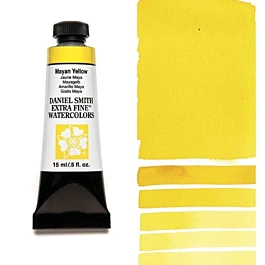 Daniel Smith Extra-Fine Watercolour, Mayan Yellow, S.3 tube, 15ml